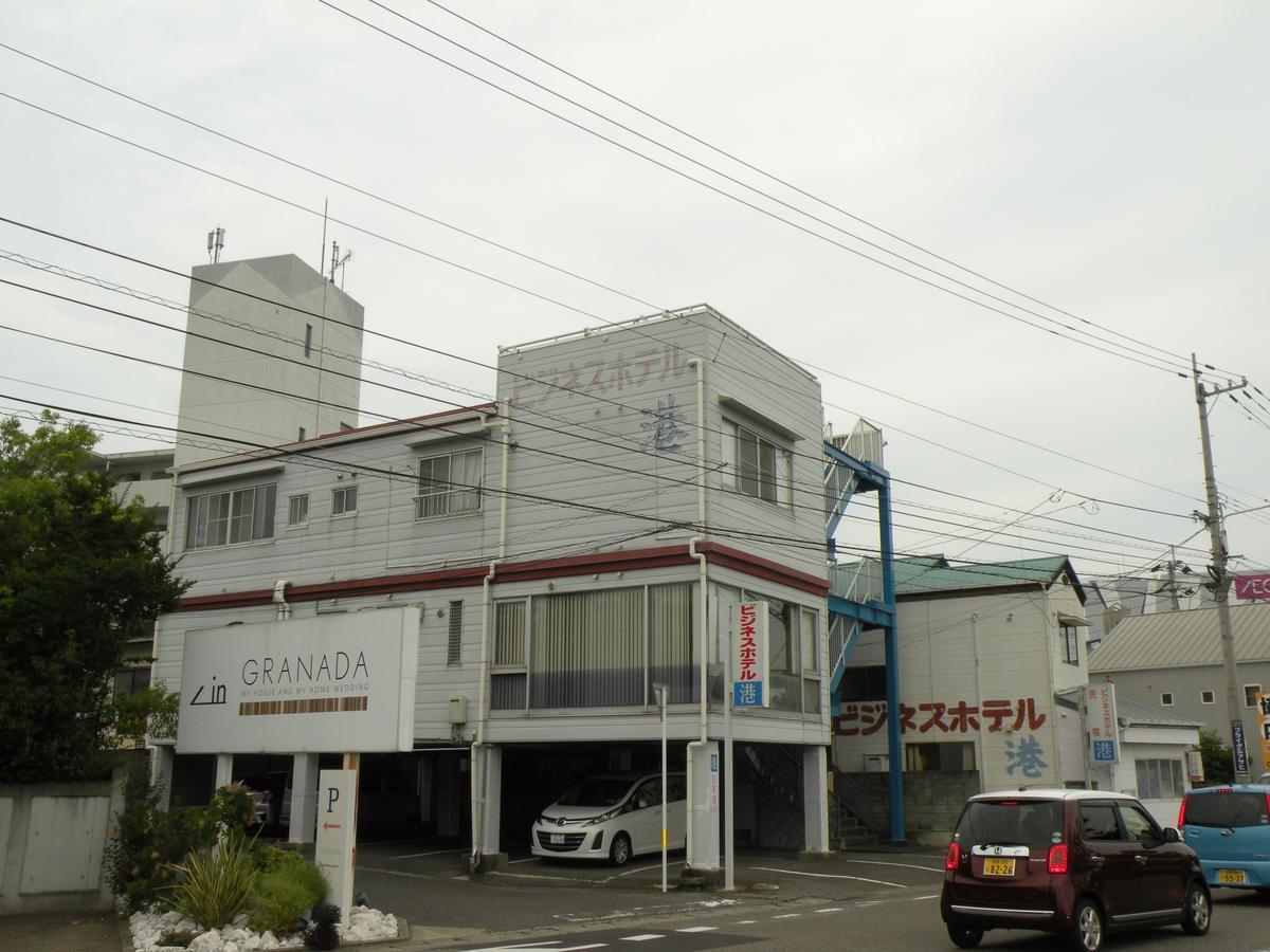 Business Hotel Minshuku Minato Tokushima Buitenkant foto