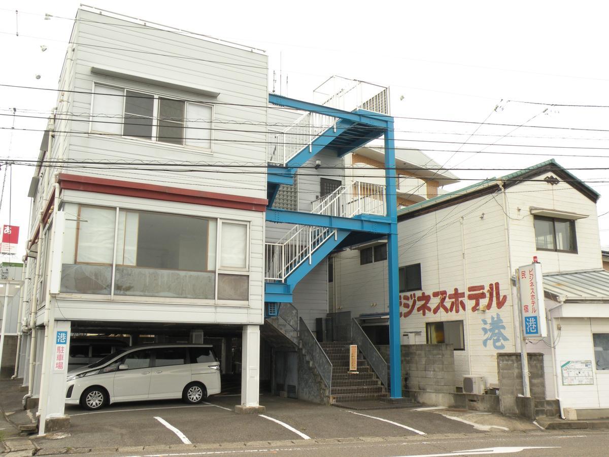 Business Hotel Minshuku Minato Tokushima Buitenkant foto